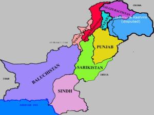 Proposed Pakistani Provinces